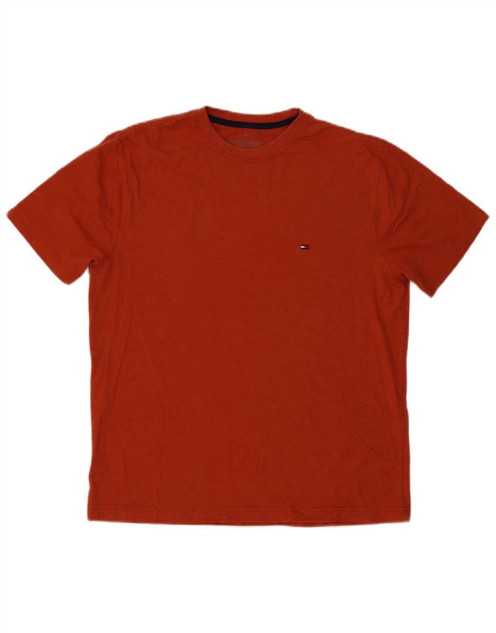 Tommy Hilfiger Herren T-Shirt Top Mittelorange