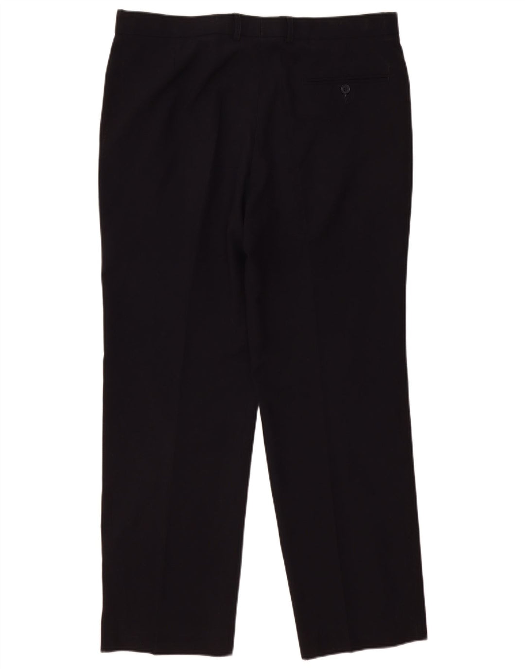 Gerade Herren-Chinohose von Marks & Spencer, W36 L31, marineblaues Polyester