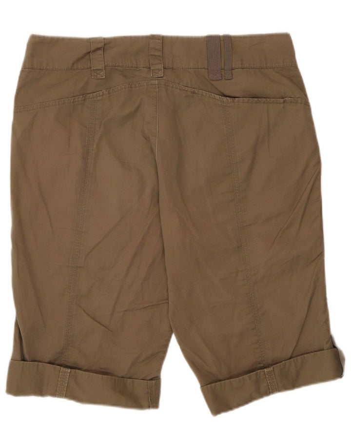 Nike Damen Bermudashorts UK 12 Medium W30 L12 Khaki