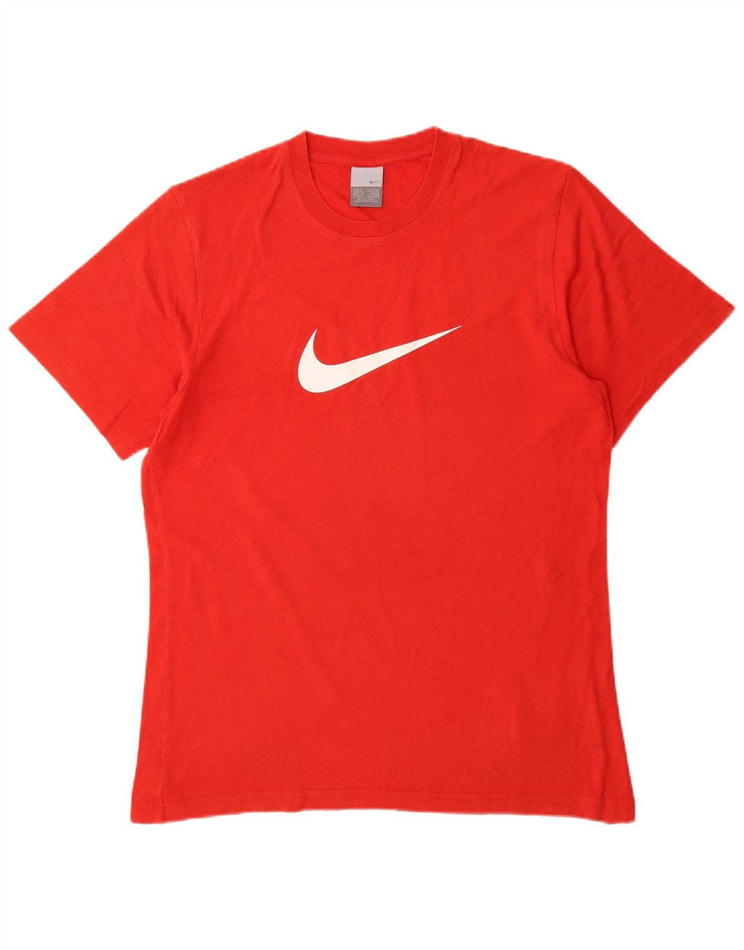 Nike Herren-T-Shirt mit Grafik, UK 39/41, mittelrote Baumwolle