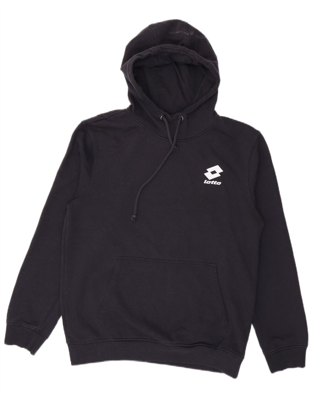 Lotto Herren-Kapuzenpullover aus mittelblauer, marineblauer Baumwolle