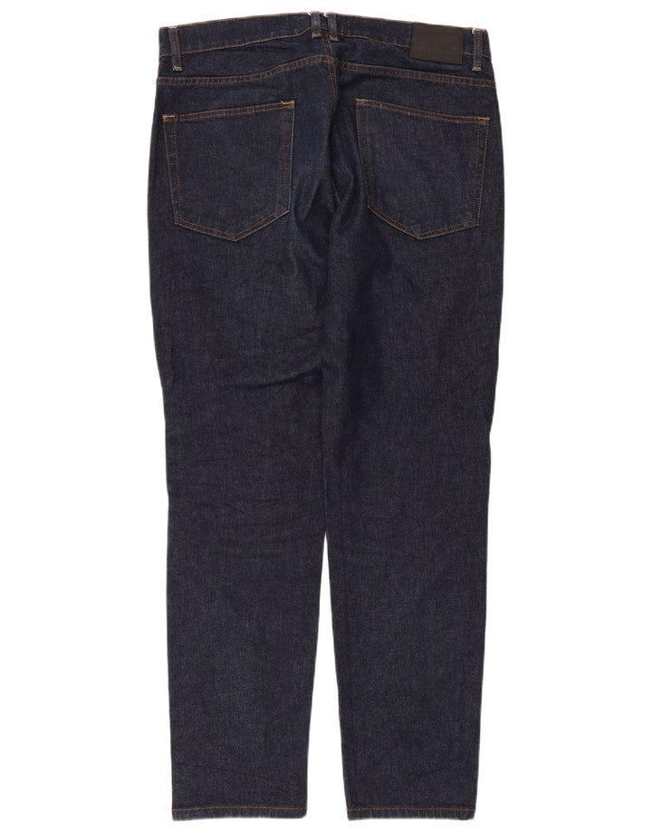 Zara Herren Slim Jeans EU 46 XL W36 L31 Marineblau