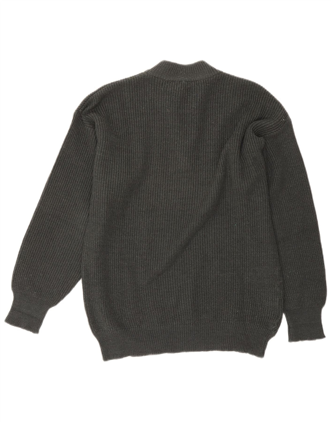 POP 84 Herren-Pullover mit Rollkragen, groß, Grau, Farbblock-Acryl