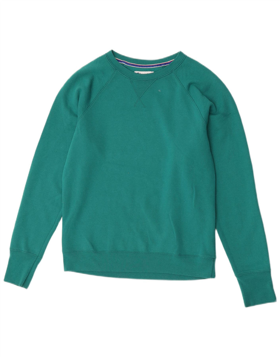Champion Damen-Sweatshirt-Pullover UK 14 Mittelgrünes Polyester