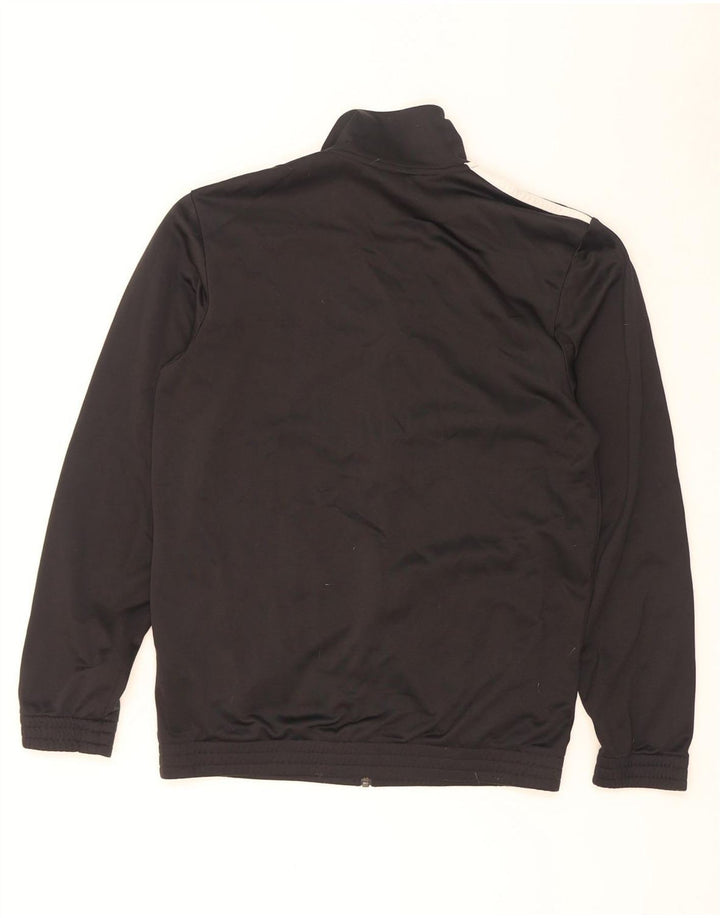 Adidas Herren-Trainingsanzug-Top-Jacke, großes schwarzes Polyester