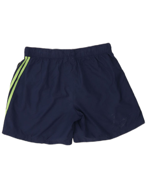Adidas Damen Sportshorts UK 18 XL Marineblau Polyester