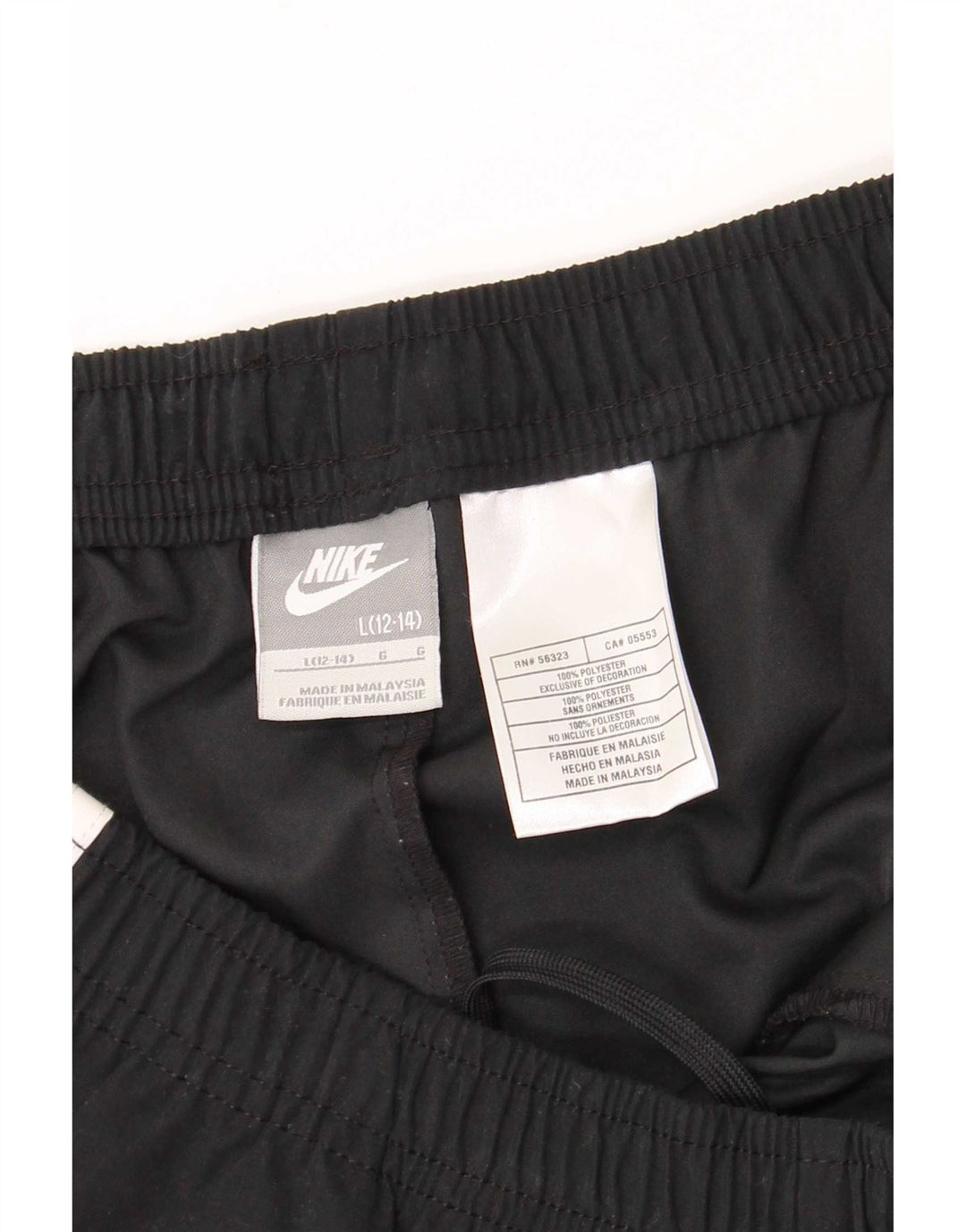 Nike Damen Capri-Trainingshose, US 12/14, Größe L, Schwarz, Farbblock