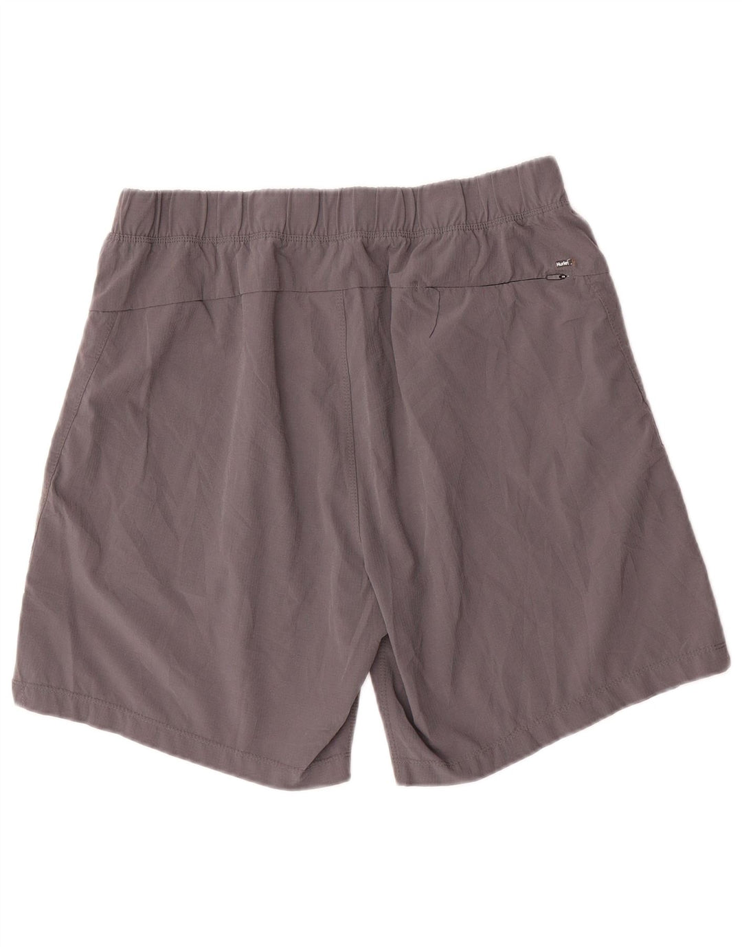 HURLEY Herren-Sportshorts, groß, graues Polyester