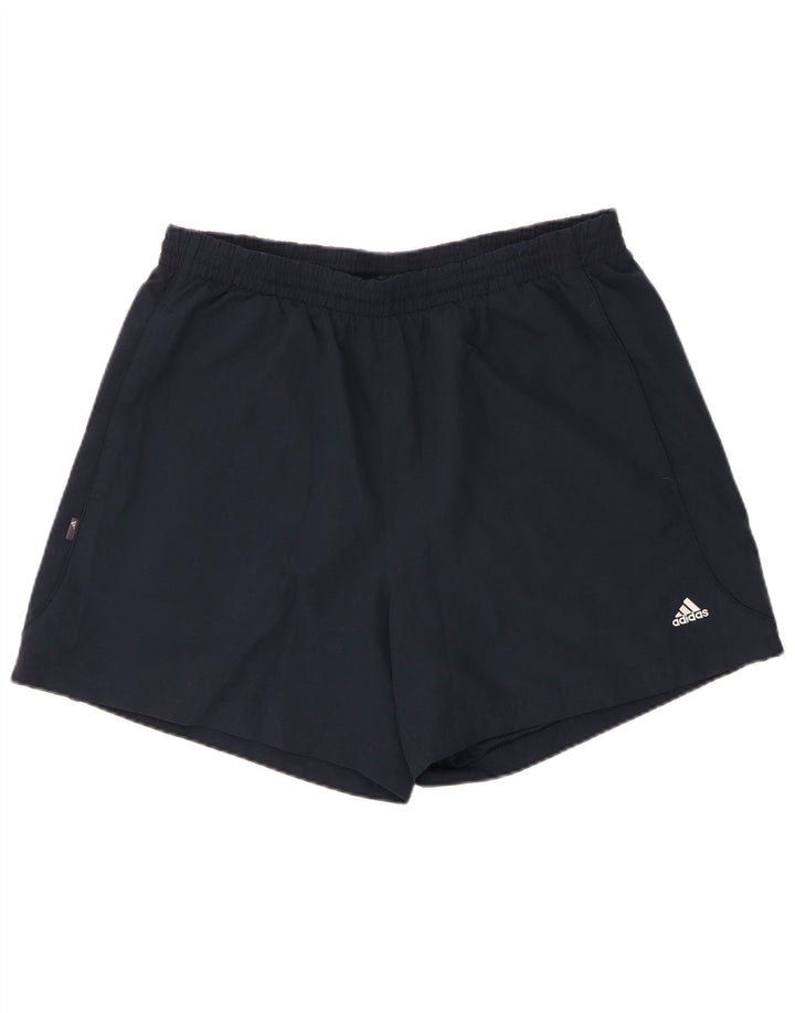 Adidas Herren Sport Shorts XL Marineblau Polyester