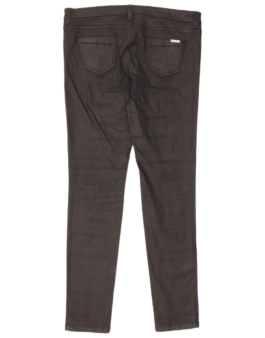 Massimo Dutti Damen Skinny Hose EU 42 Large W32 L30 Schwarz