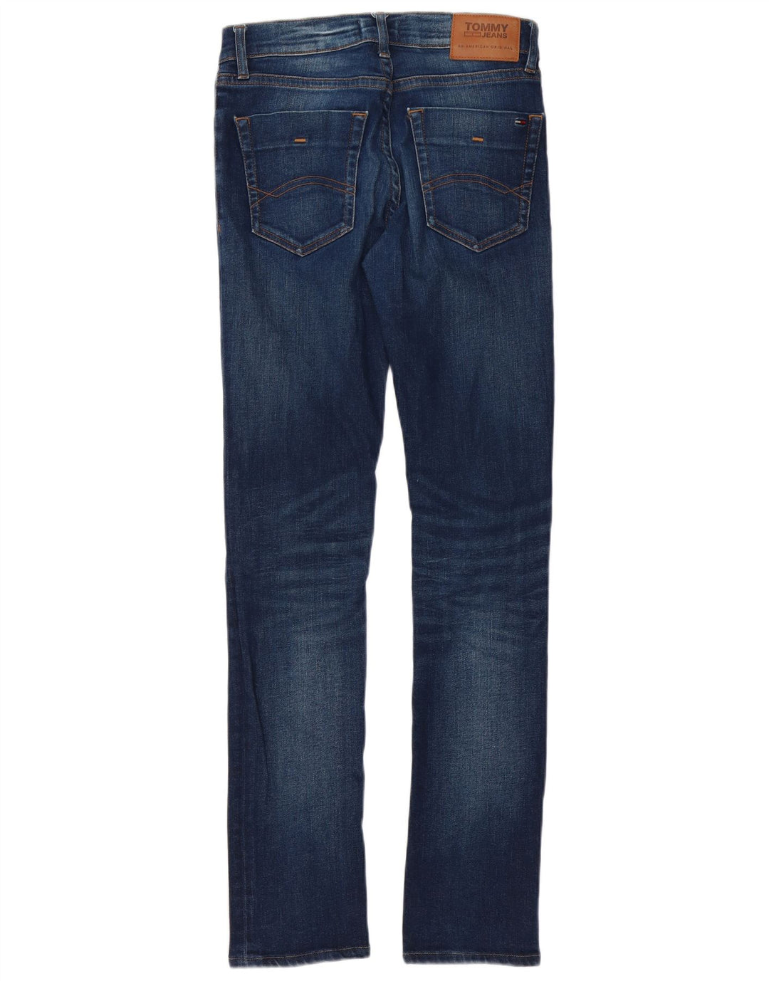 Tommy Hilfiger Herren Slim Jeans W29 L36 Marineblau Baumwolle