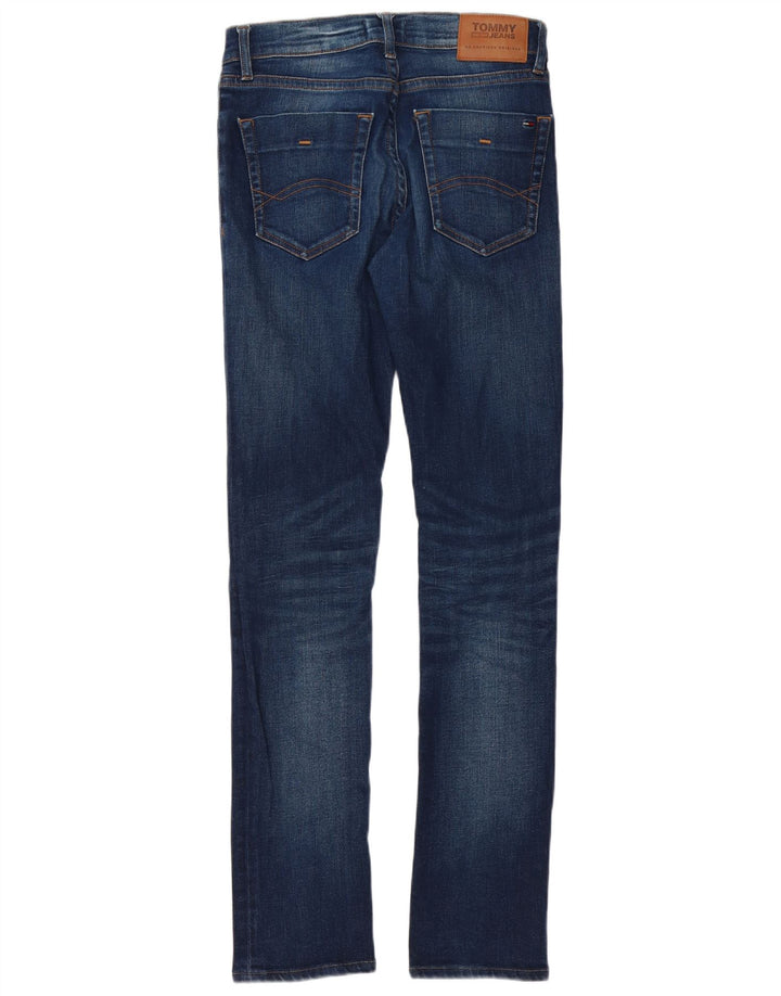 Tommy Hilfiger Herren Slim Jeans W29 L36 Marineblau Baumwolle