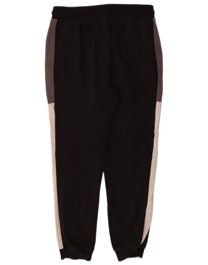 Fila Herren-Trainingshose, Jogginghose, groß, Schwarz, Farbblock