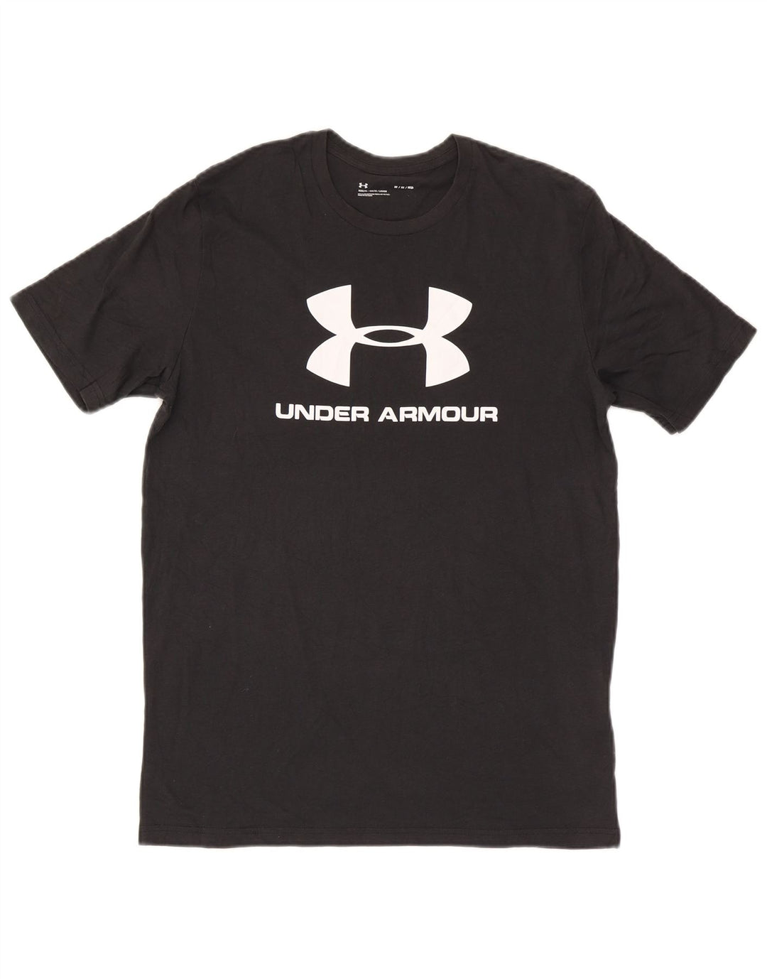 Under Armour Herren-T-Shirt mit Grafik, mittelschwarze Baumwolle