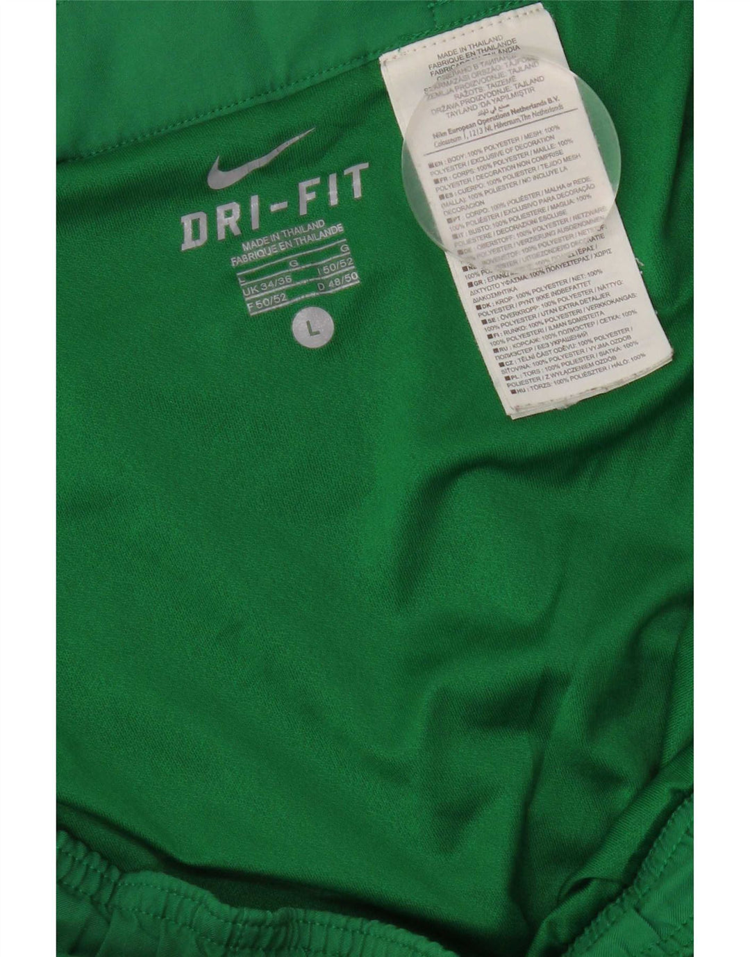 Nike Portugal Sportshorts für Herren, groß, grünes Polyester
