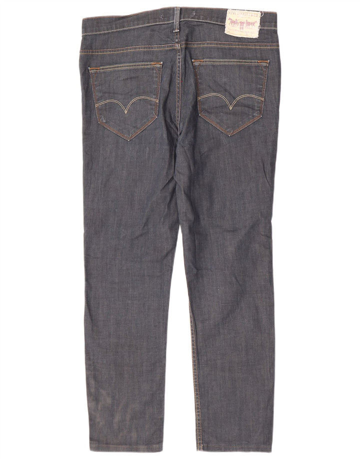 Levi's Herren 519 Slim Jeans W36 L29 Marineblau Baumwolle