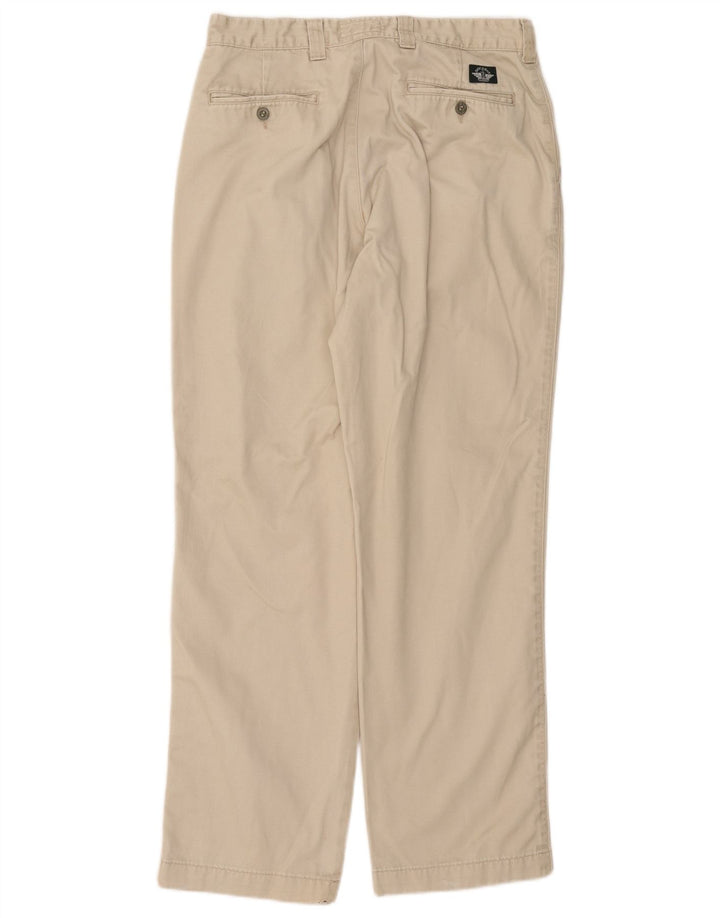Dockers Herren Khakis Straight Chino Hose W34 L32 Beige