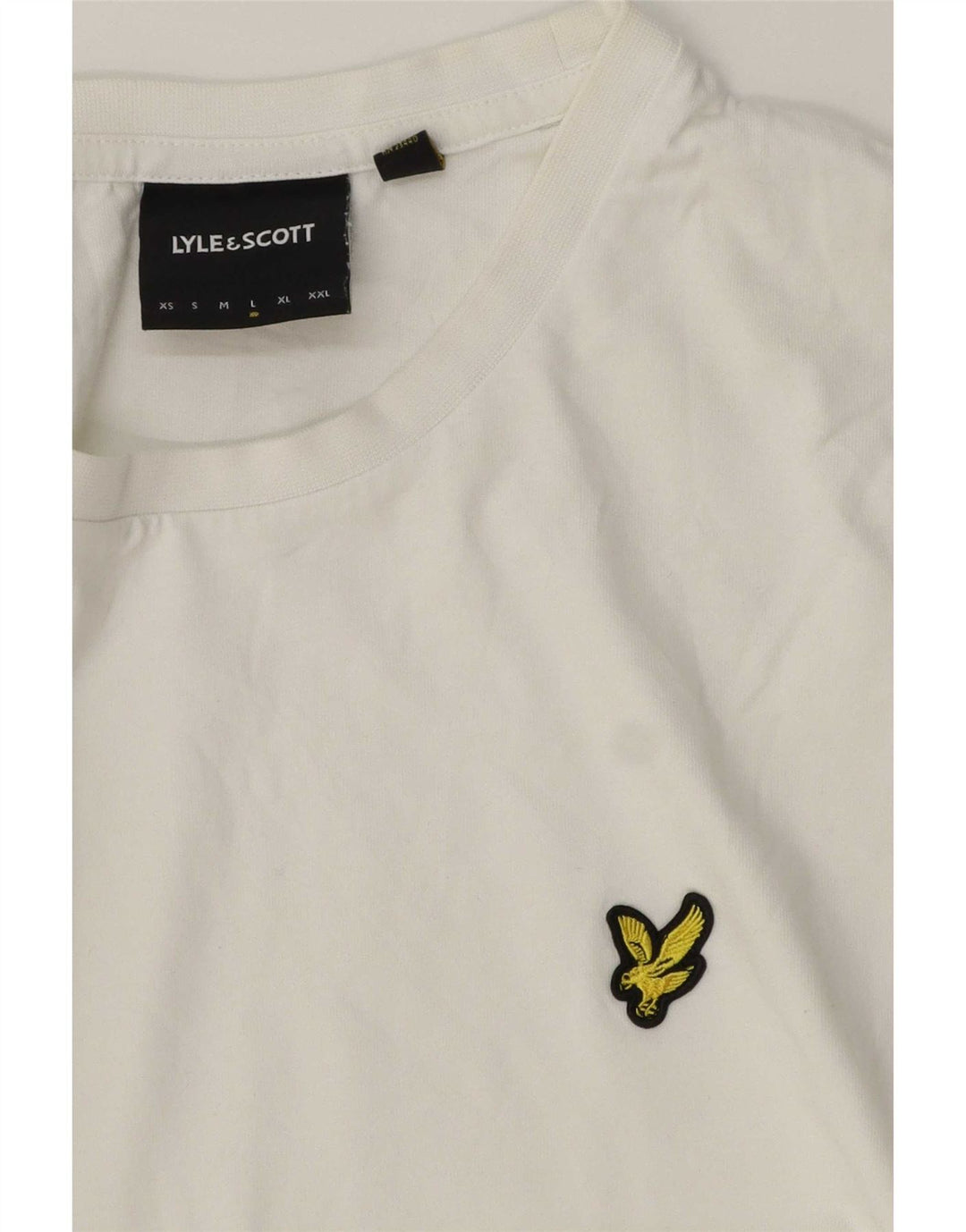 Lyle & Scott Herren T-Shirt Top Large Weiß