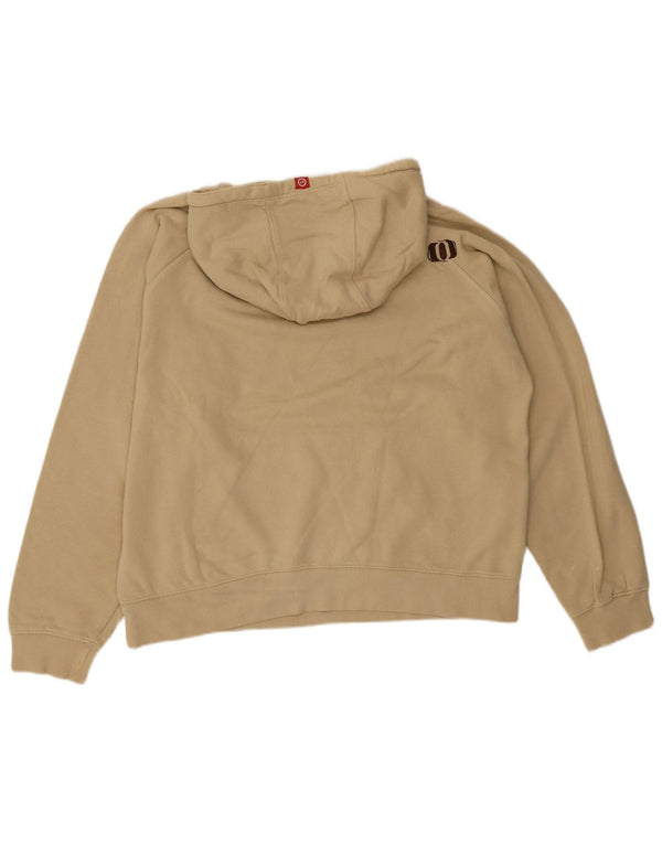 Animal Damen-Kapuzenpullover mit Grafik, übergroß, UK 16, Größe L, Beige, Baumwolle