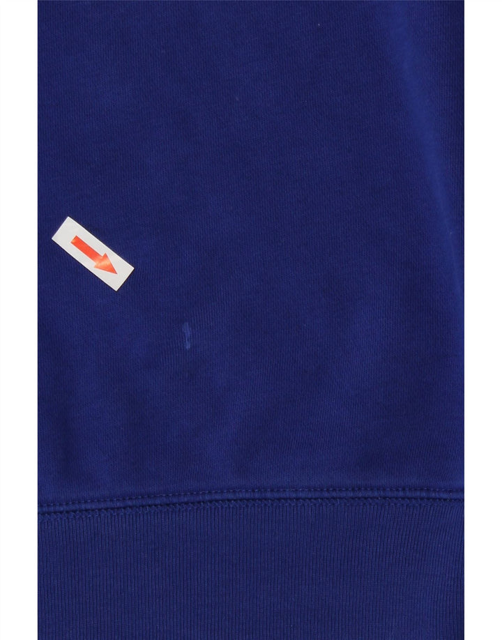 Gap Grafik-Sweatshirt für Damen, Gr. 10, Größe S, Blau, Baumwolle