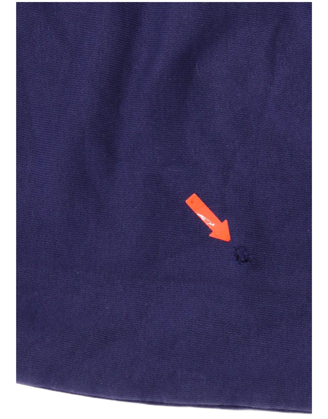 Adidas Herren Kapuzenpullover aus mittelblauer, marineblauer Baumwolle