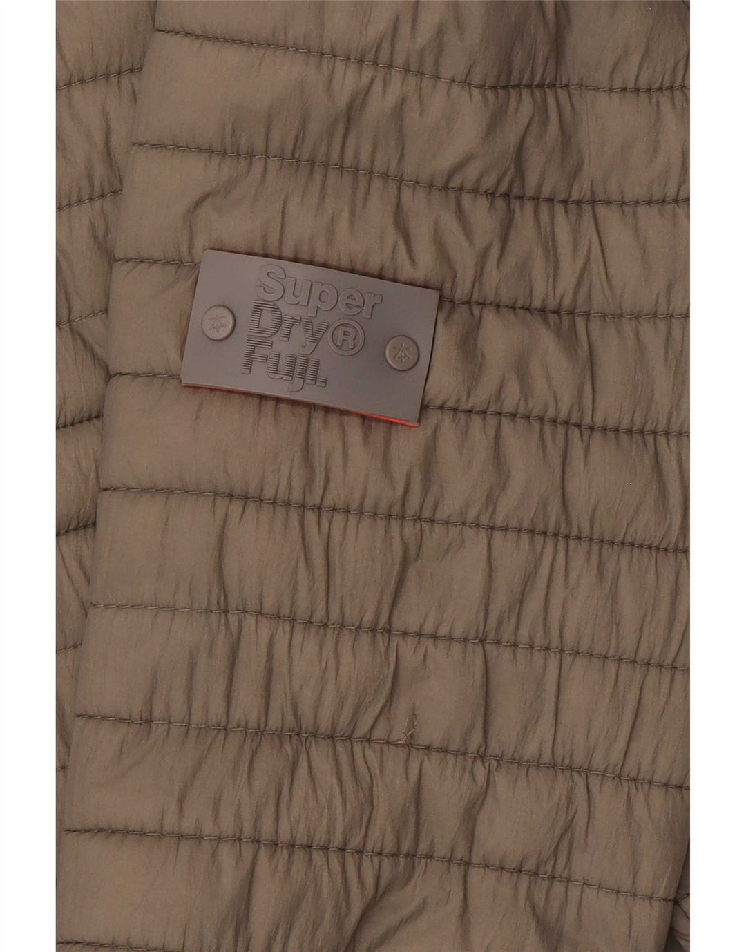 Superdry Damen Wattierte Jacke UK 6 XS Khaki Nylon