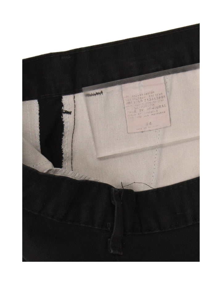 DICKIES Mens Cargo Shorts W44 2XL Black Polyester