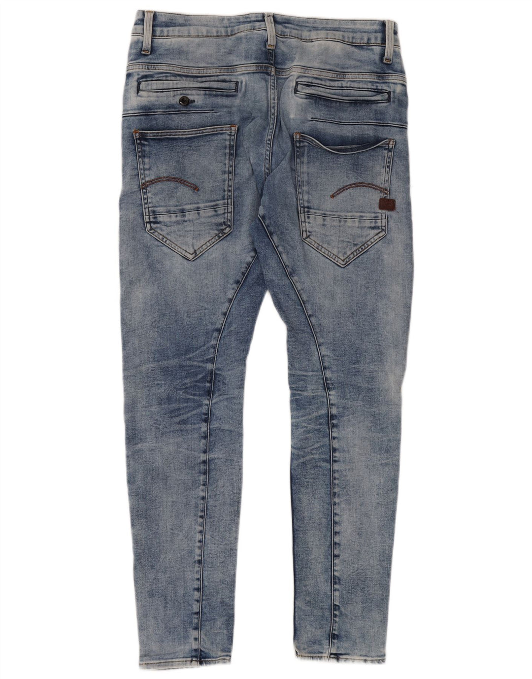 G-STAR Herren Slim Jeans W32 L30 Blaue Baumwolle
