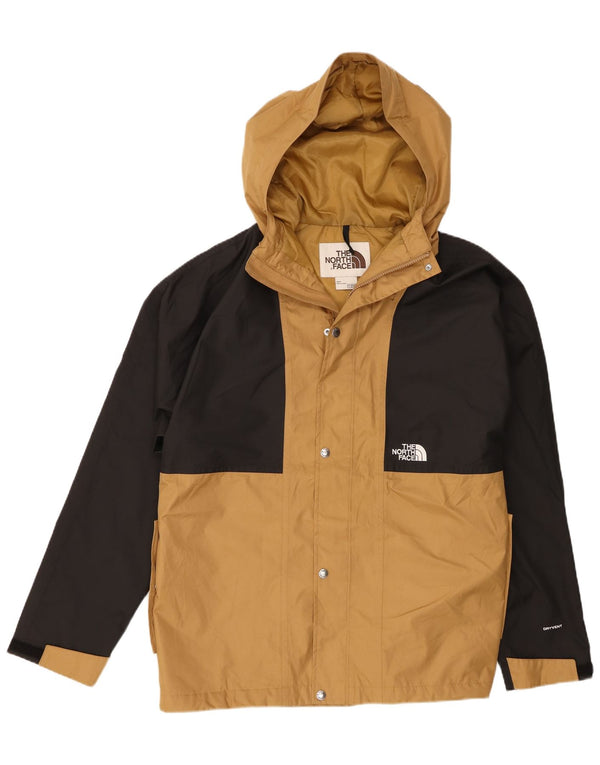 The North Face Herren-Windjacke mit Kapuze, UK 40, Größe L, Beige, Farbblock