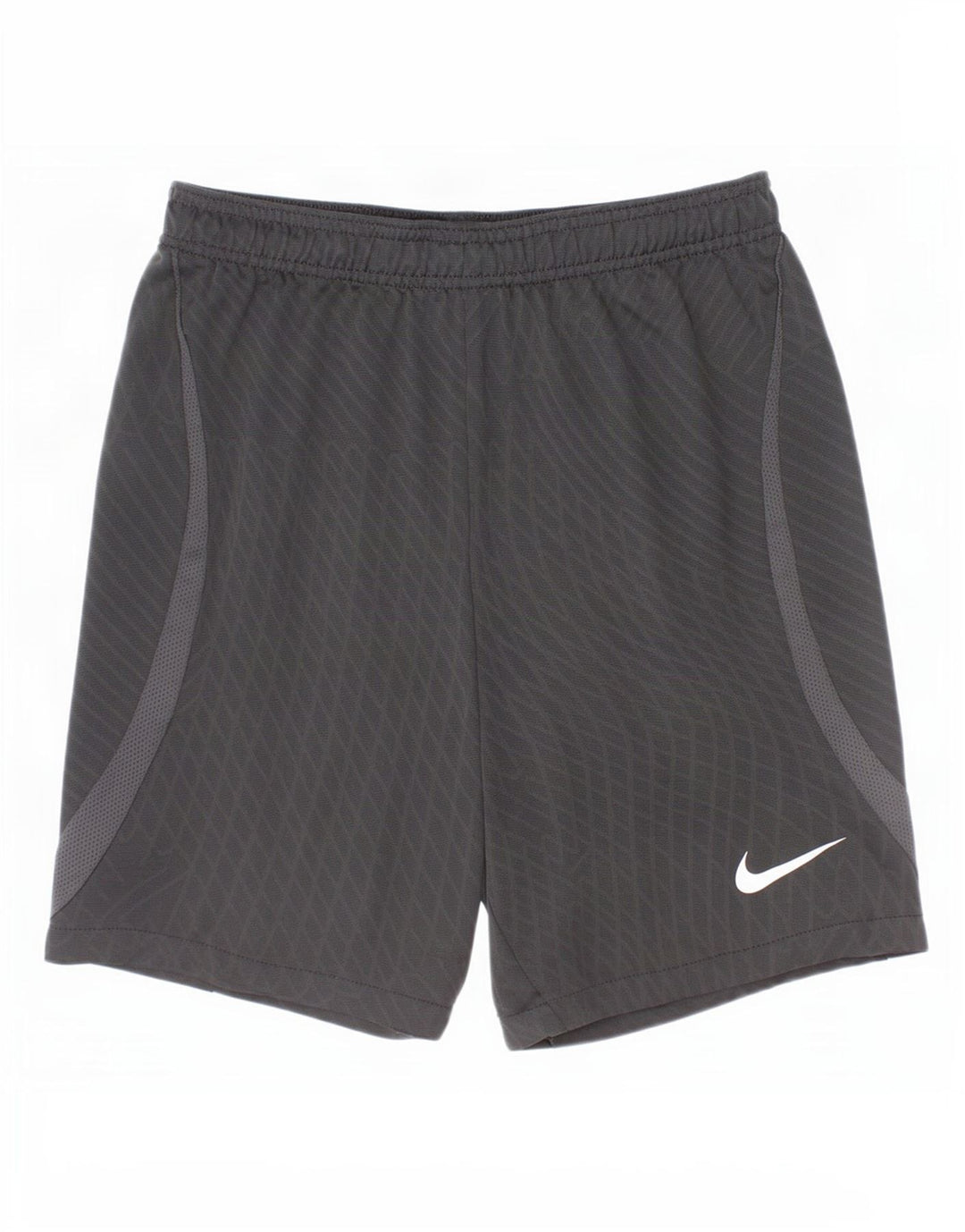 Nike Dri Fit Sportshorts für Jungen, 12–13 Jahre, groß, schwarz, kariert, Polyester