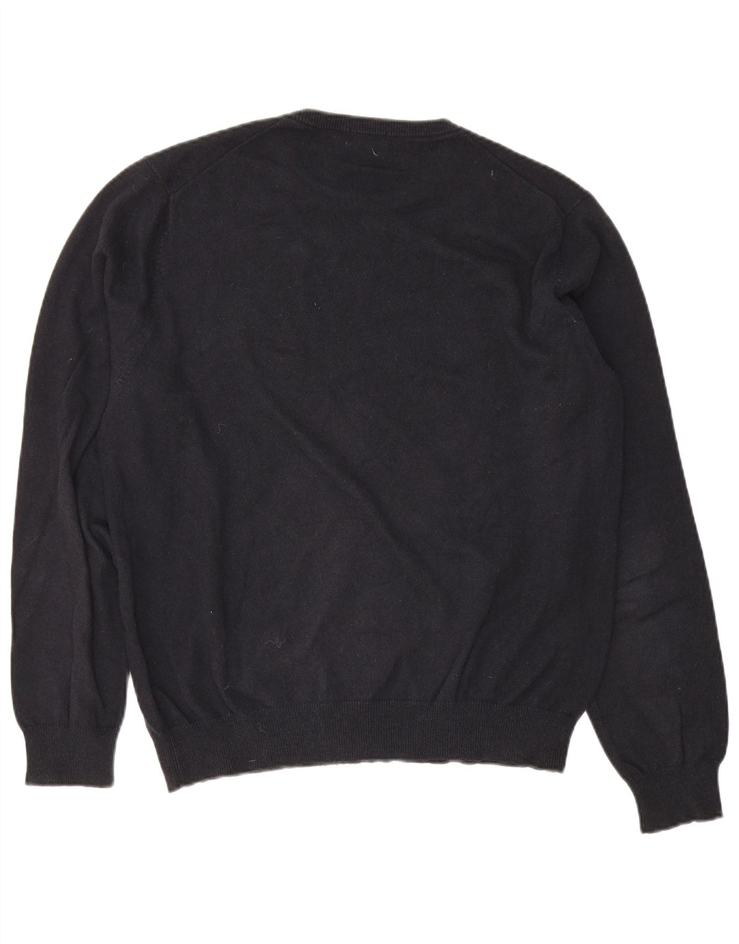 Sun68 Herren-Pullover mit Rundhalsausschnitt, groß, aus schwarzer Baumwolle