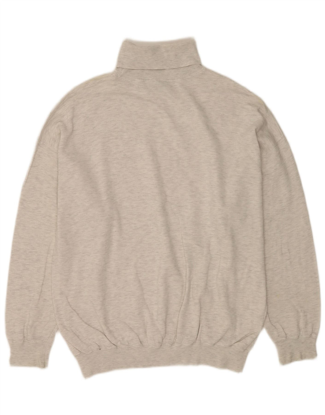 C & A Rollkragenpullover für Herren, groß, grau meliert, Baumwolle