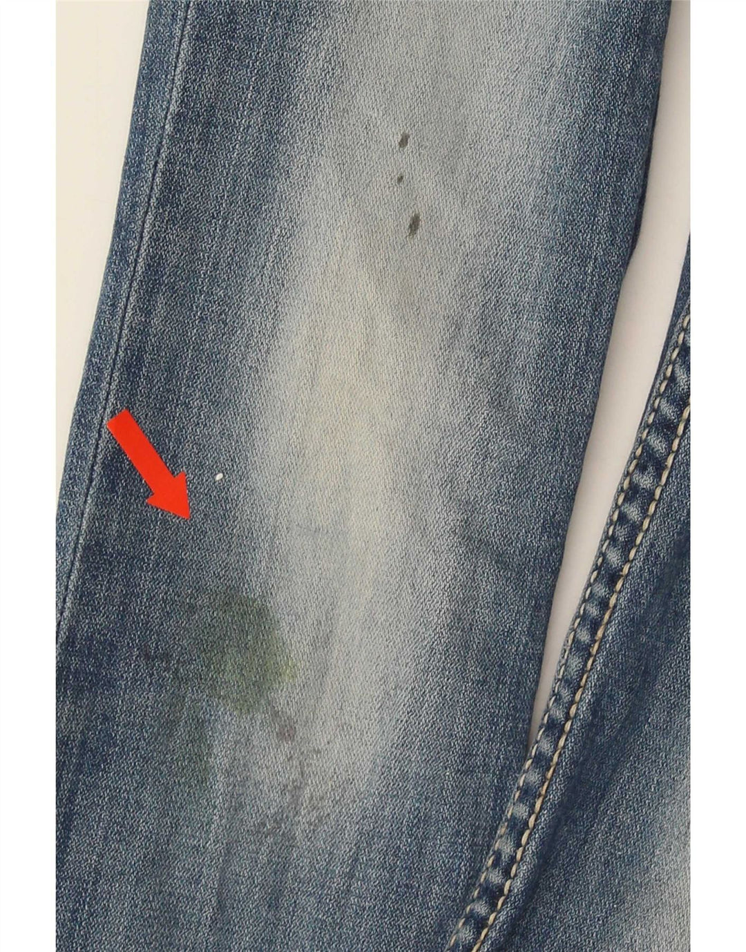 BKE Distressed-Schlagjeans für Mädchen, 9–10 Jahre, W24, L25, Blau