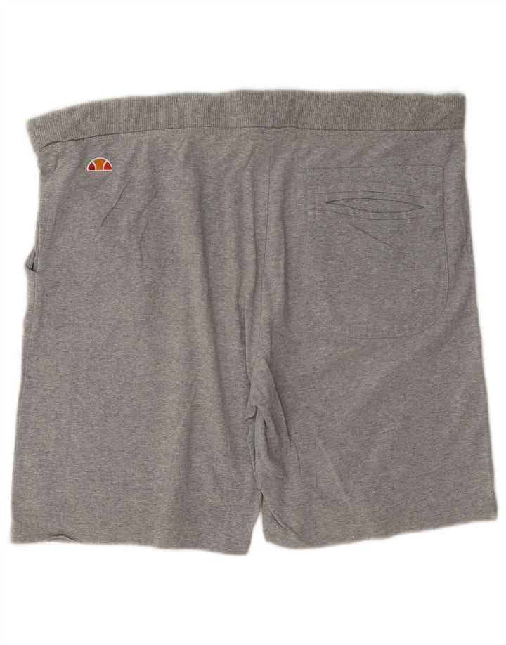Ellesse Herren-Sportshorts, große graue Baumwolle
