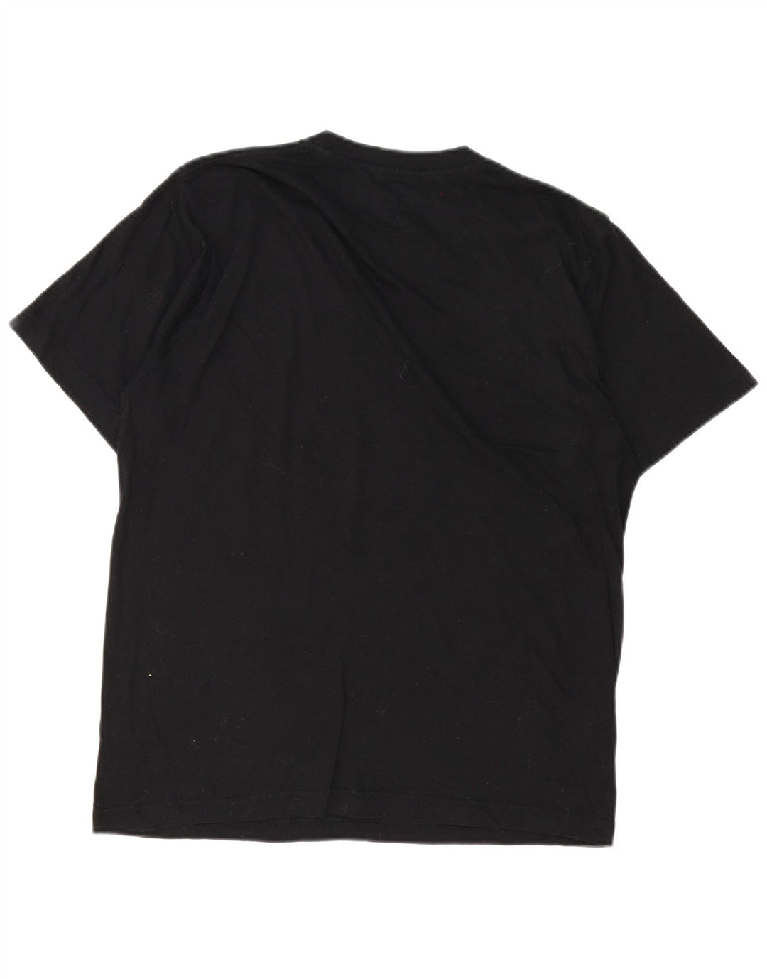 Reebok Herren T-Shirt Top Large Schwarz Baumwolle