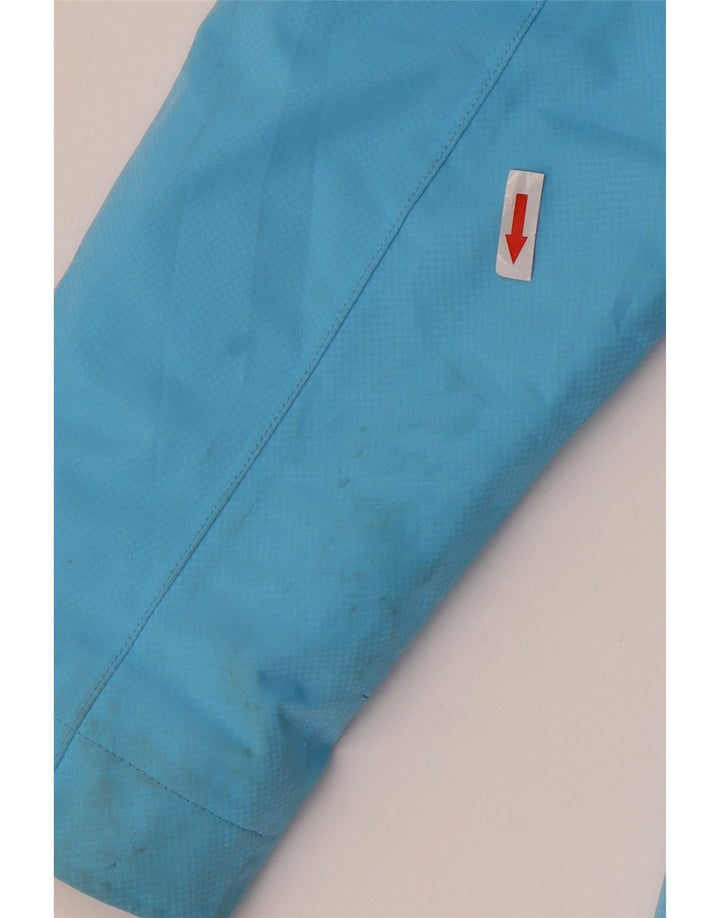 Salomon Damen Skijacke mit Kapuze UK 14 Mittelblaues Polyester