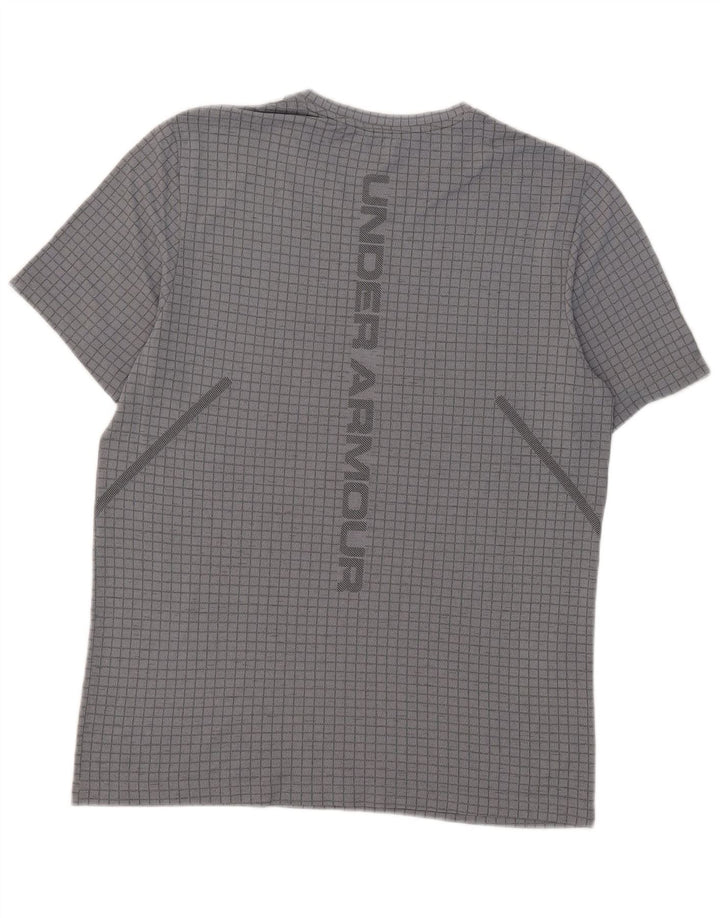 Under Armour Herren T-Shirt Top Large Grau kariert