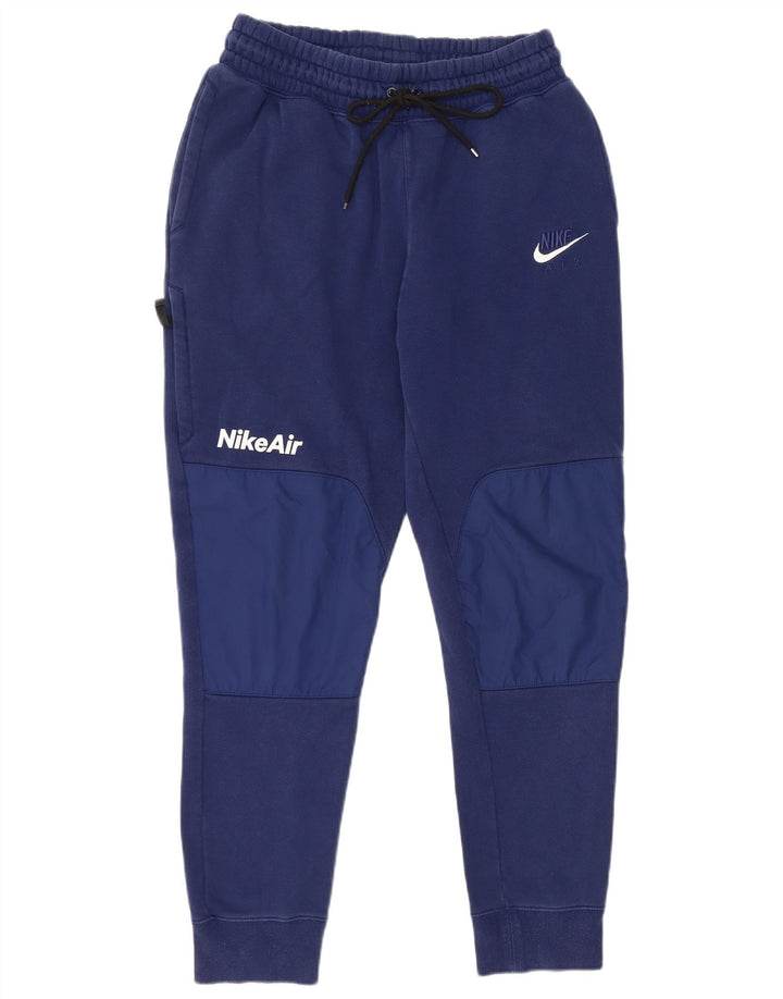 Nike Herren-Cargo-Trainingsanzug-Hose mit Jogger-Motiv, mittlere Marineblau-Baumwolle