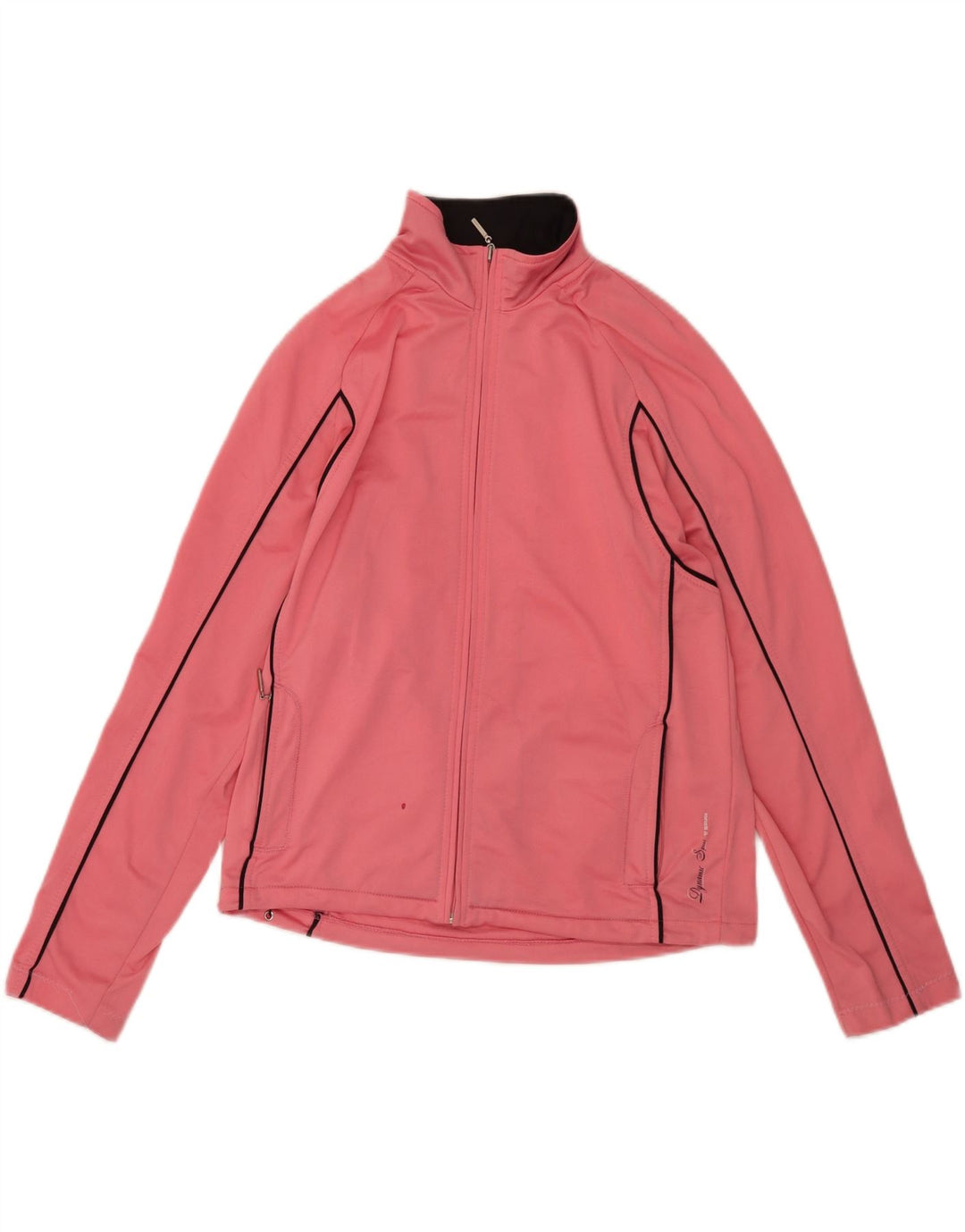 Brugi Damen-Trainingsanzug-Top-Jacke, UK 12, Mittelrosa, Polyester