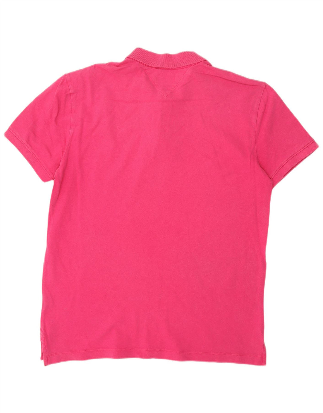 Tommy Hilfiger Herren-Poloshirt mit normaler Passform, XL, Rosa