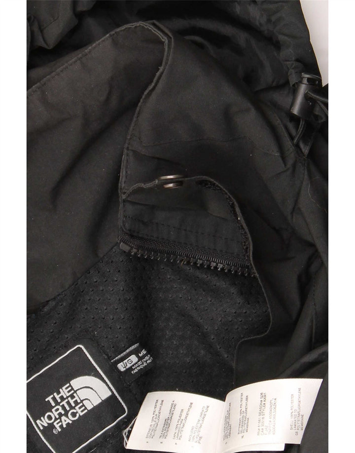 The North Face Herren-Regenjacke mit Kapuze, UK 40, Größe L, Schwarz, Polyester