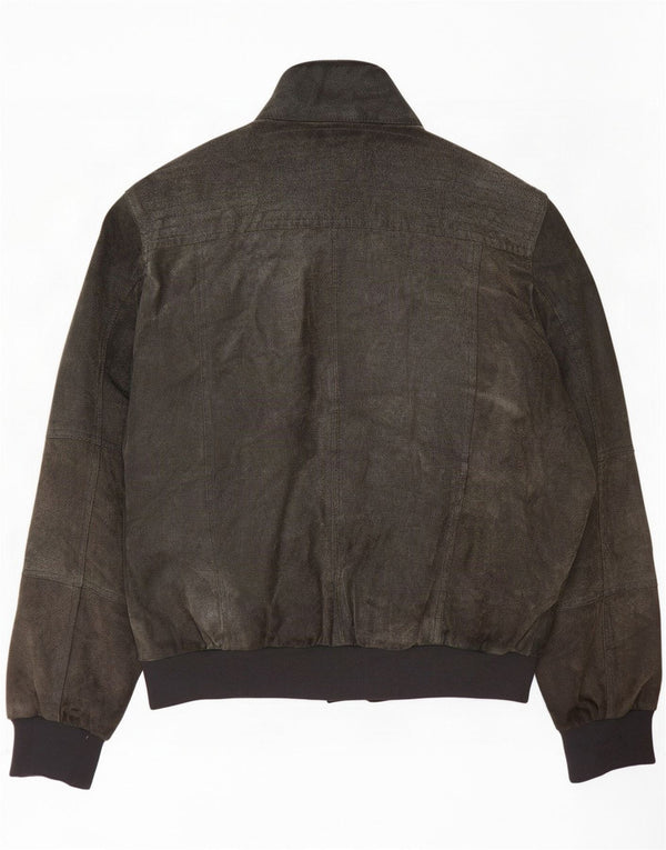 Conbipel Herren Wildleder Bomberjacke IT 54 XL Grün