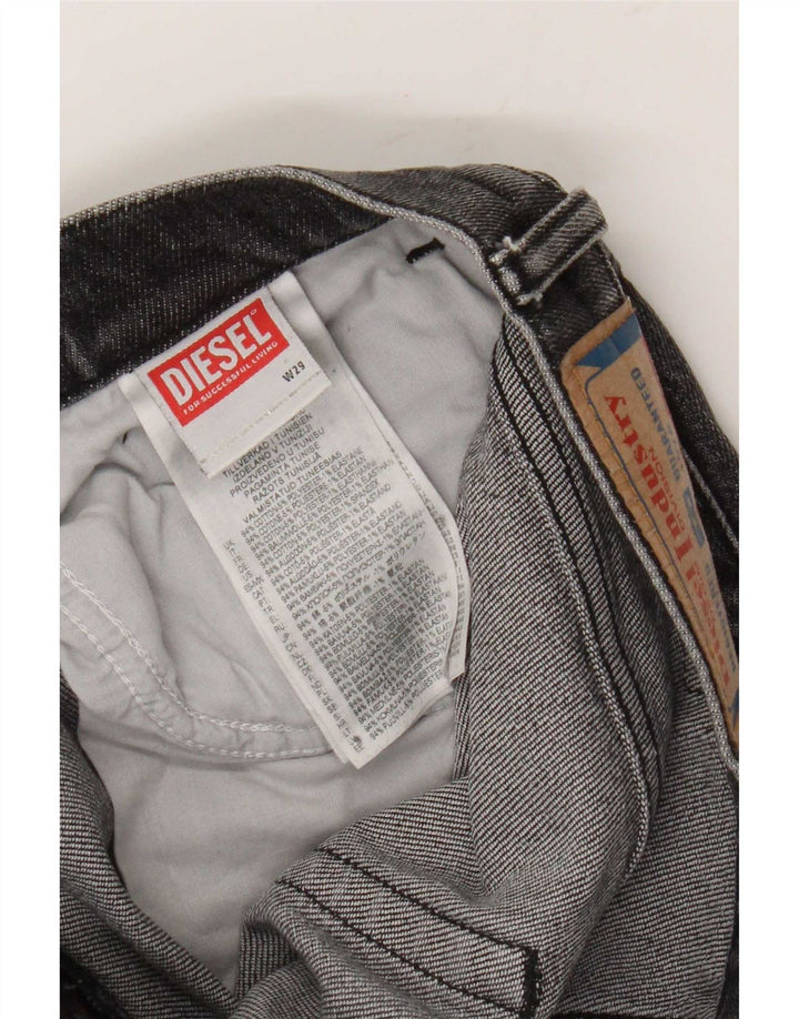 Diesel Herren Slim Jeans W29 L31 Graue Baumwolle