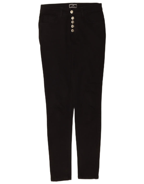 Elisabetta Franchi Damen Skinny Jeans W26 L29 Schwarz