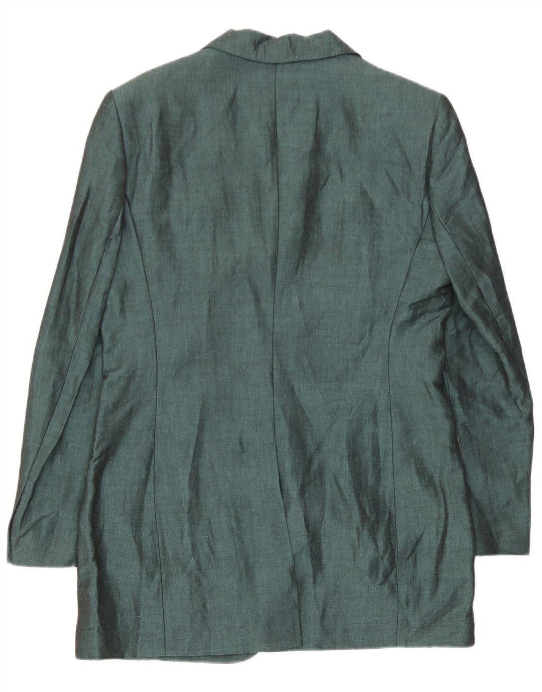 Misstwidd Damen Blazer Jacke IT 44 Mittelgrünes Leinen