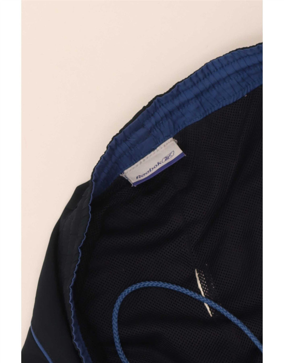 Reebok Herren-Trainingshose, Größe L, Marineblau