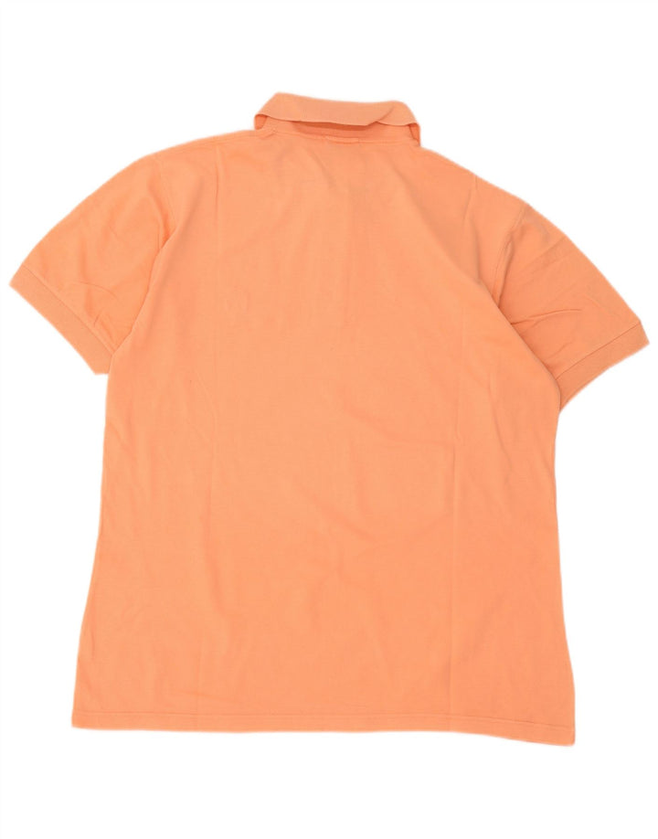 Sergio Tacchini Herren-Poloshirt aus mittelrosa Baumwolle