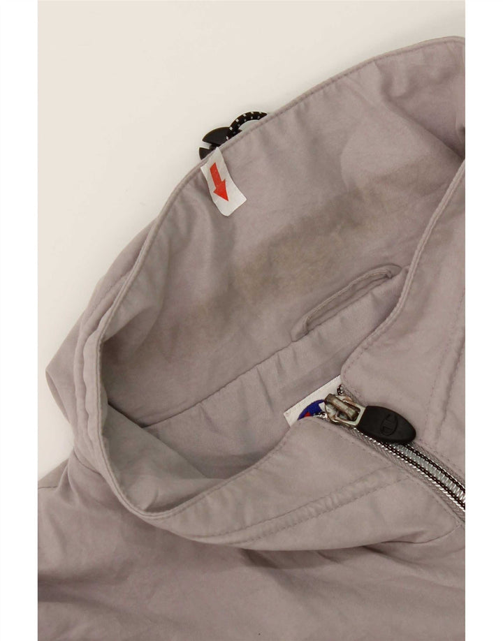 Champion Herren-Regenjacke UK 42 XL Graues Colourblock-Polyester