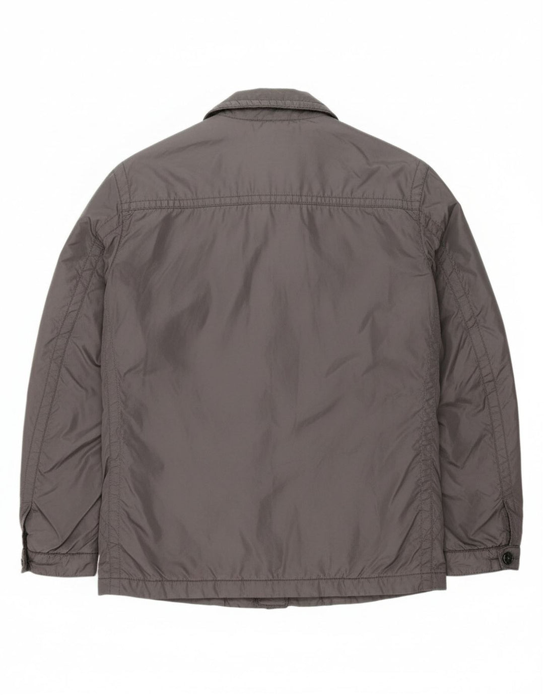 CALVIN KLEIN JEANS Mens Padded Jacket UK 38 Medium Grey Polyamide