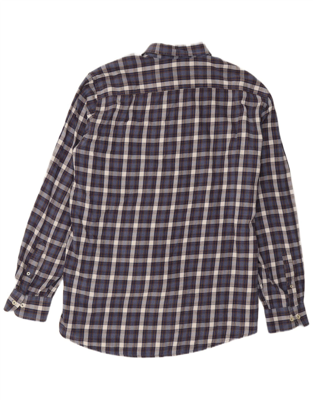 Carrera Herren Regular Fit Flanellhemd 2XL Marineblau kariert
